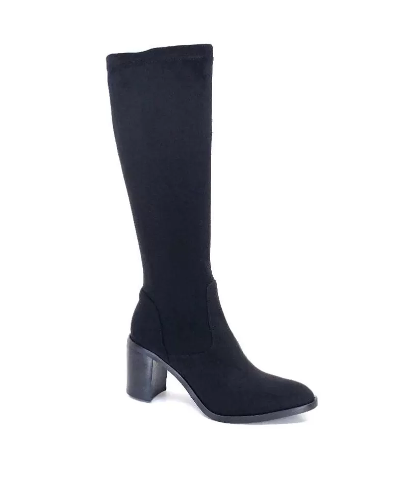 Adige Igor Daim Stretch Noir-Femme Bottes