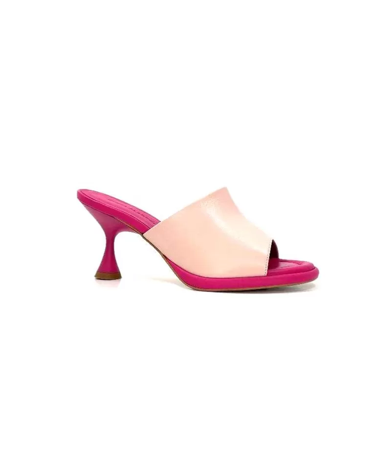 angel alarcon 23057 Cuir Fushia-Femme Mules