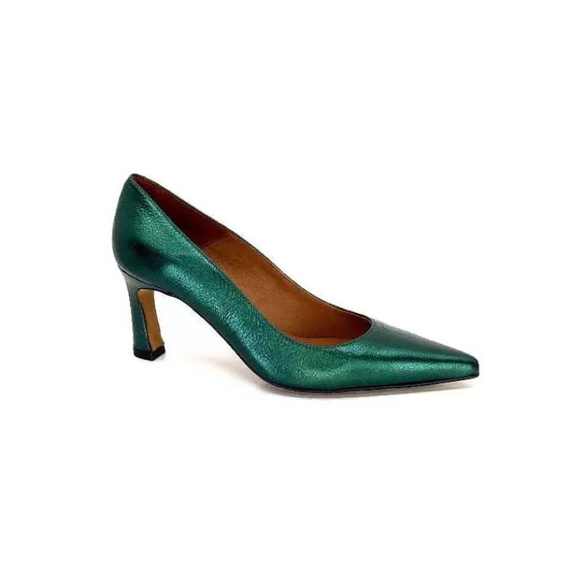 angel alarcon A23548 Cuir Vert-Femme Escarpins