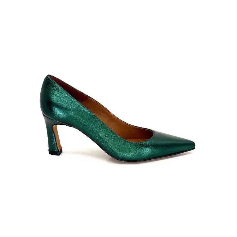 angel alarcon A23548 Cuir Vert-Femme Escarpins