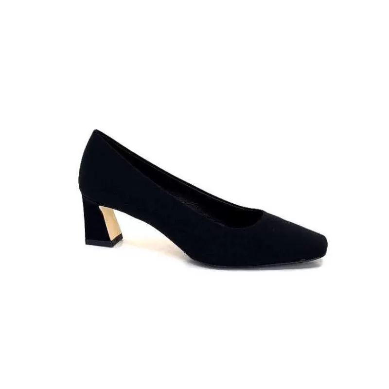 Brunate 51377 Step Microfibre Noir-Femme Escarpins