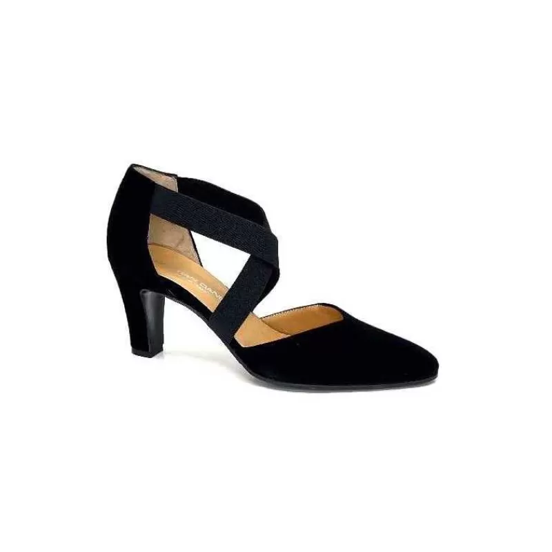 cristian daniel 03484 Daim Noir-Femme Escarpins