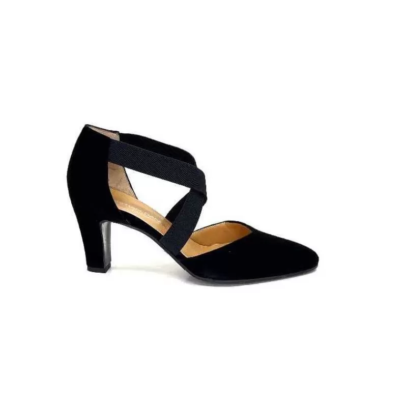 cristian daniel 03484 Daim Noir-Femme Escarpins