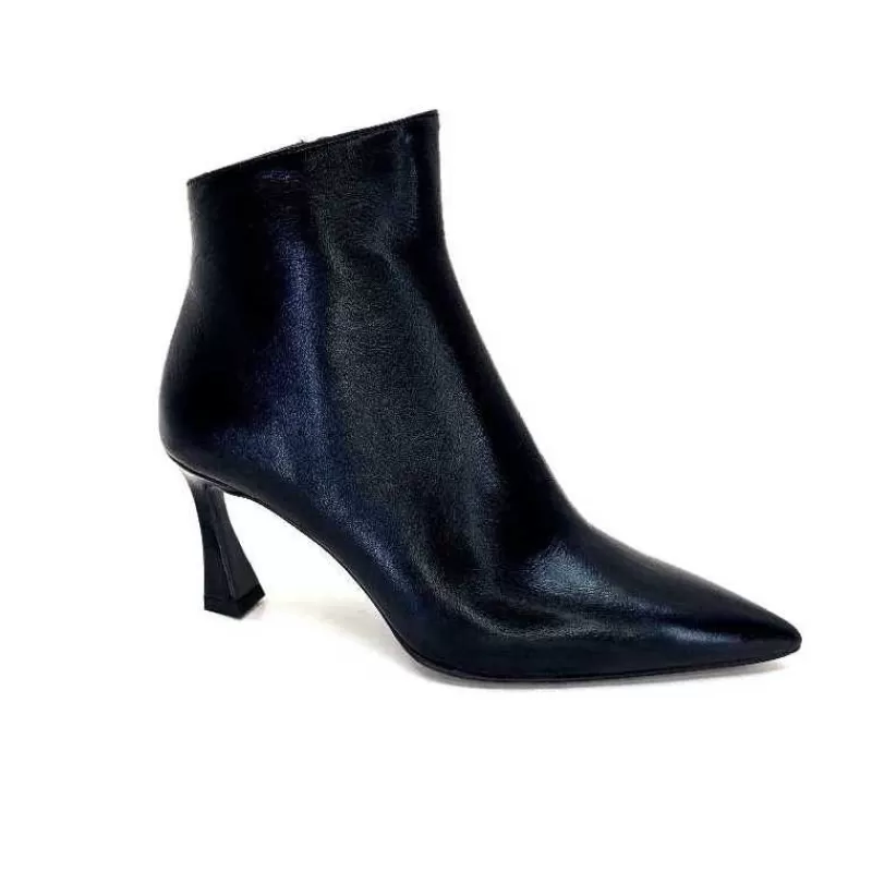 moon flower - enzo di martino Enzo Di Martino Eli 705 Cuir Noir-Femme Bottines