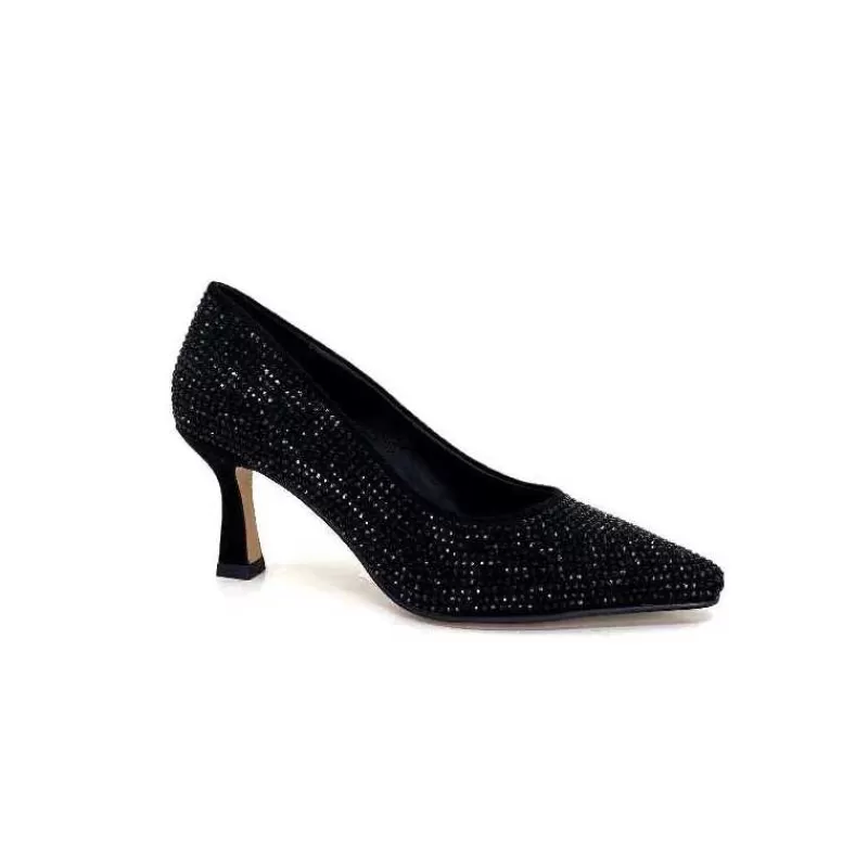 Pedro Miralles Escarpins 25626 Daim Noir-Femme Escarpins