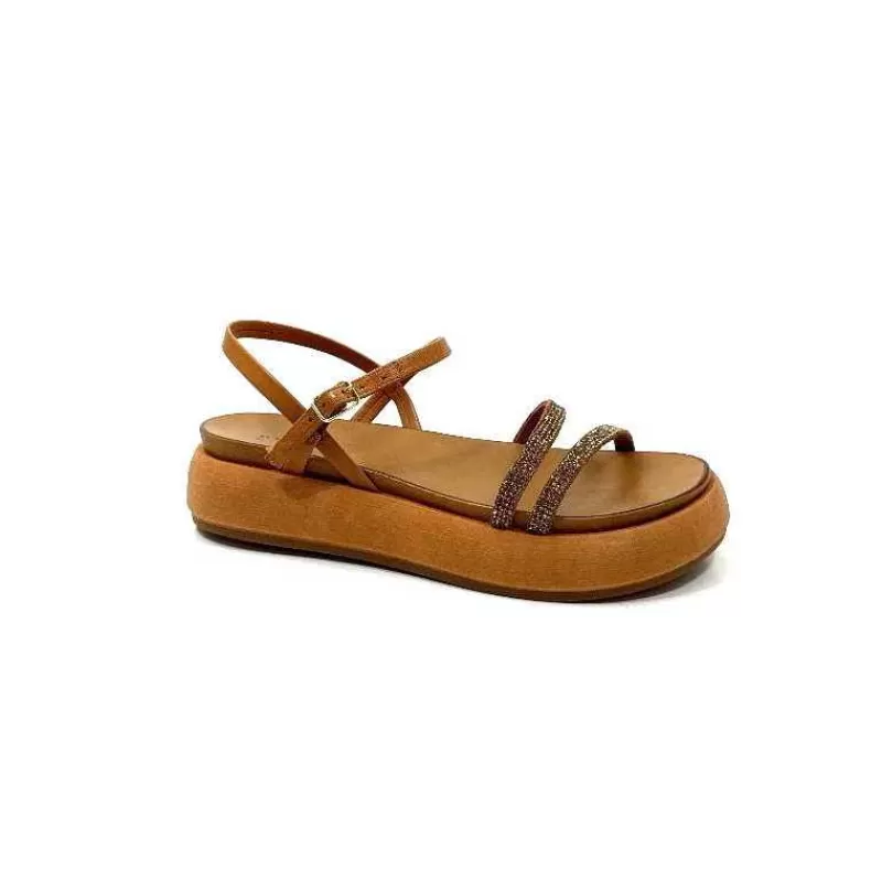 Inuovo 972016 Cuir Coconut-Femme Plateformes