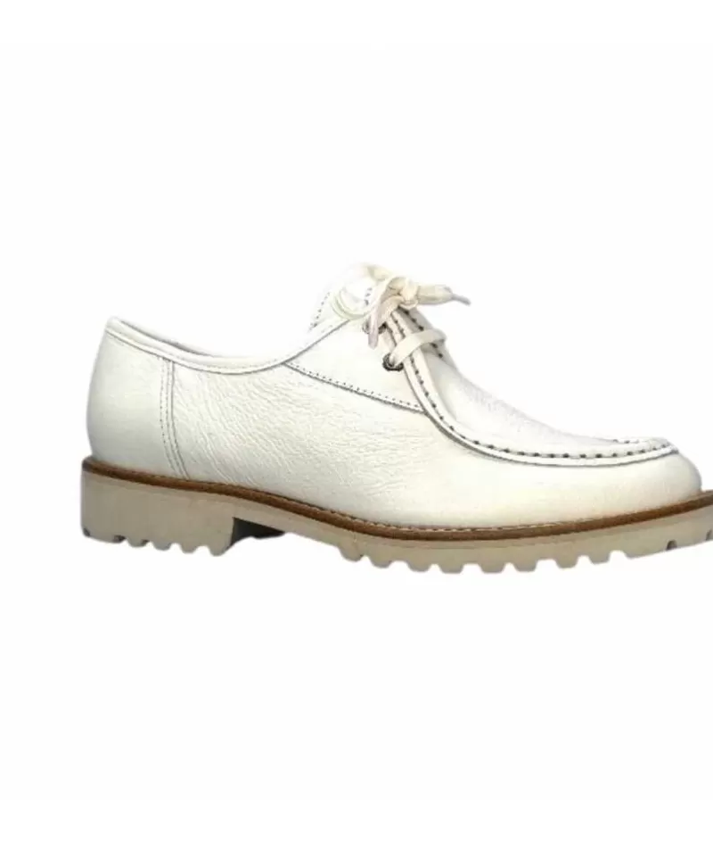 Ivoire0236a Ivoire 14346 Kamik Cuir Blanc-Femme Lacets