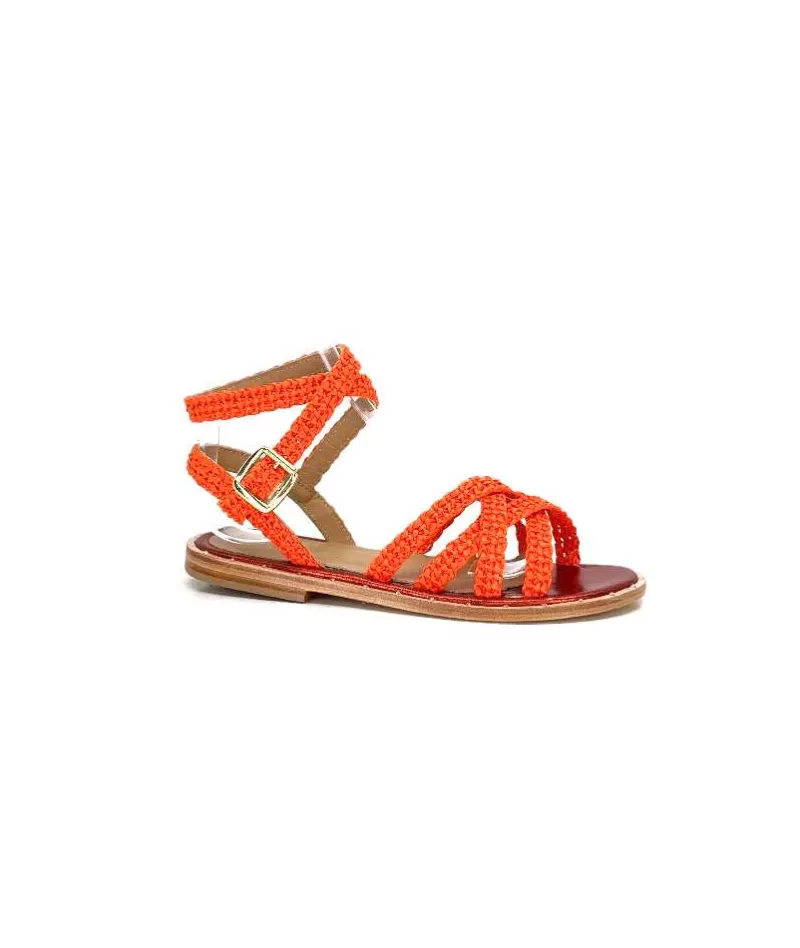 fiorina Ivoire S202 S640 Orange-Femme Sandales