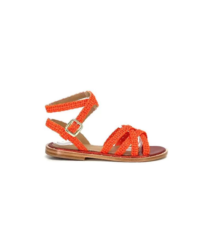 fiorina Ivoire S202 S640 Orange-Femme Sandales