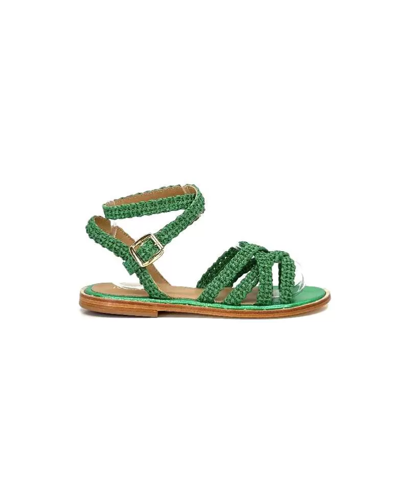 fiorina Ivoire S202 S640 Vert-Femme Sandales