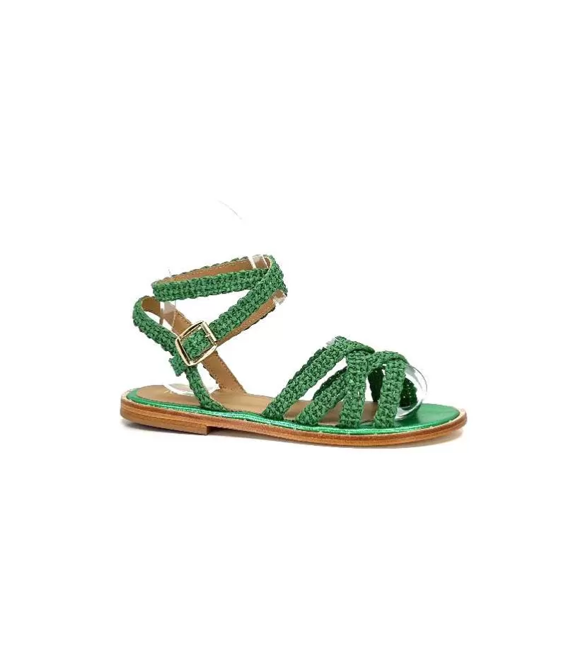 fiorina Ivoire S202 S640 Vert-Femme Sandales