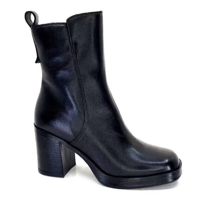 Mjus P96212 Cuir Noir-Femme Bottines