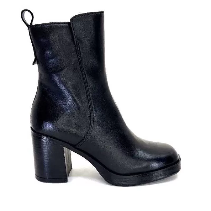 Mjus P96212 Cuir Noir-Femme Bottines