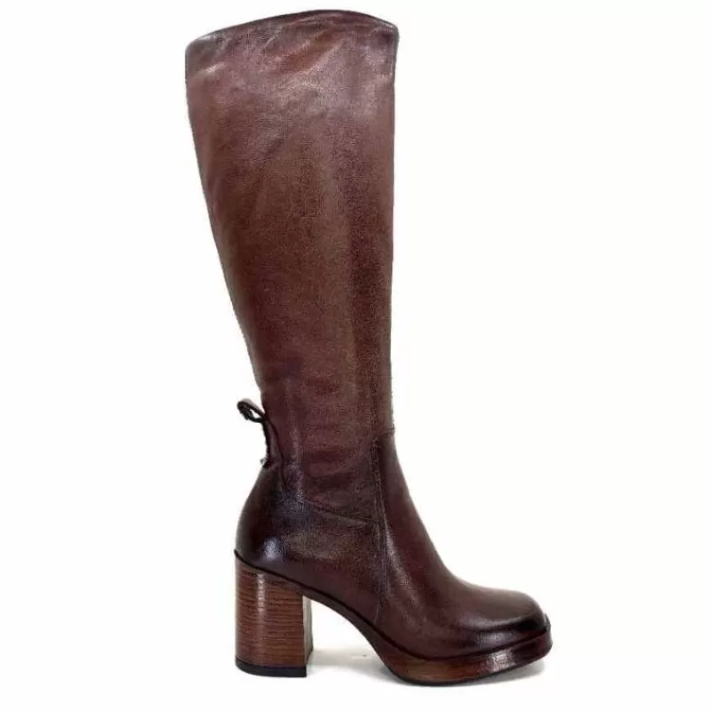 Mjus P96321 Cuir Marron-Femme Bottes