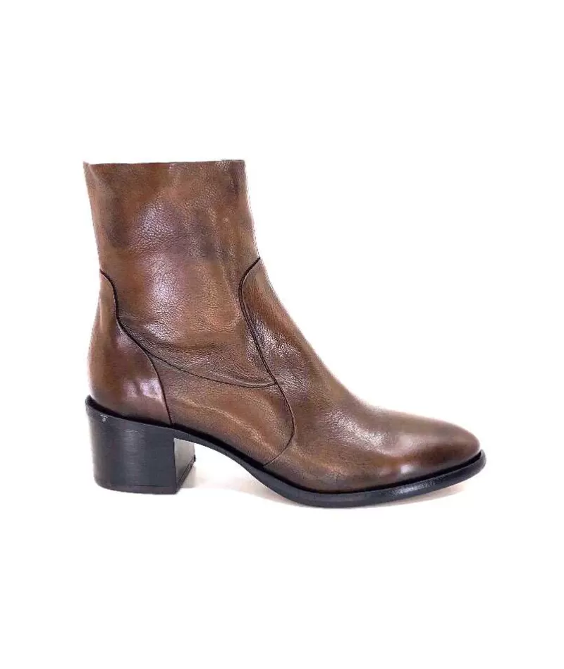 Muratti S1001E Rapey Cuir Cognac-Femme Bottines