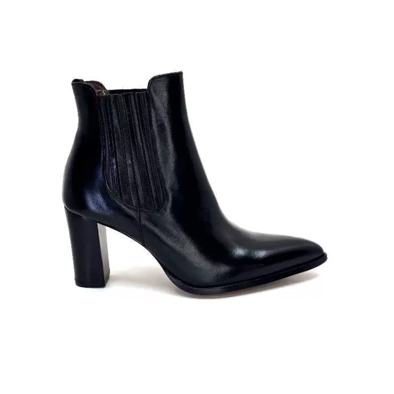 Muratti S1190 Amyna Cuir Noir-Femme Bottines