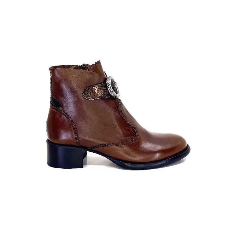 Muratti S1250 A Raffray Cuir Marron-Femme Bottines