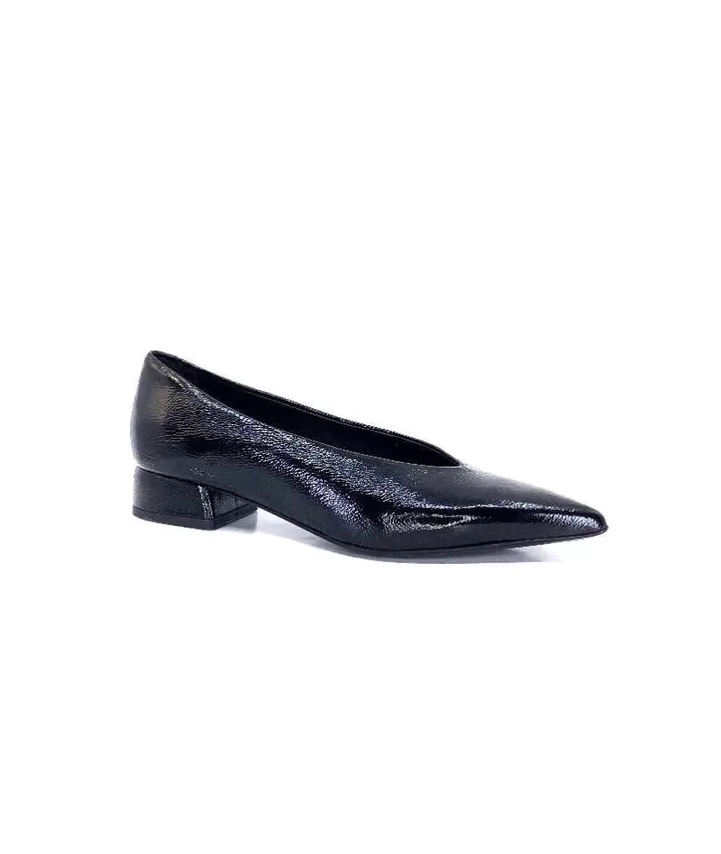 napoleoni A3602 Cuir Noir-Femme Ballerines