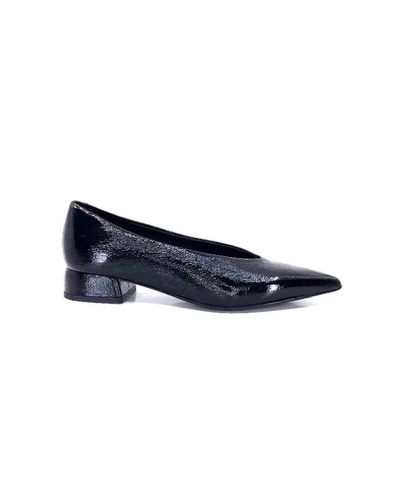 napoleoni A3602 Cuir Noir-Femme Ballerines