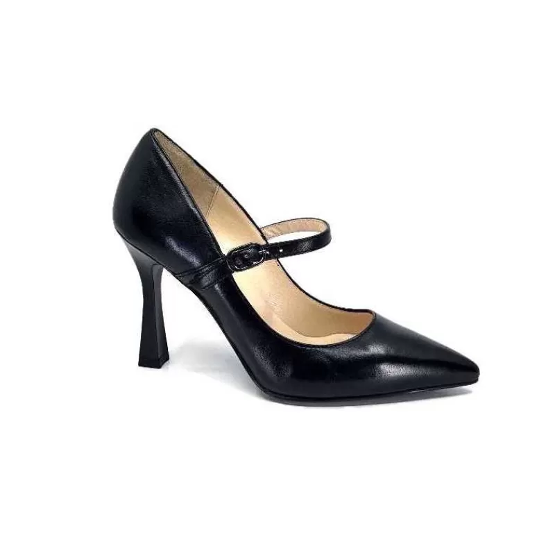 Nero Giardini 1308631 De 100 Cuir Noir-Femme Escarpins