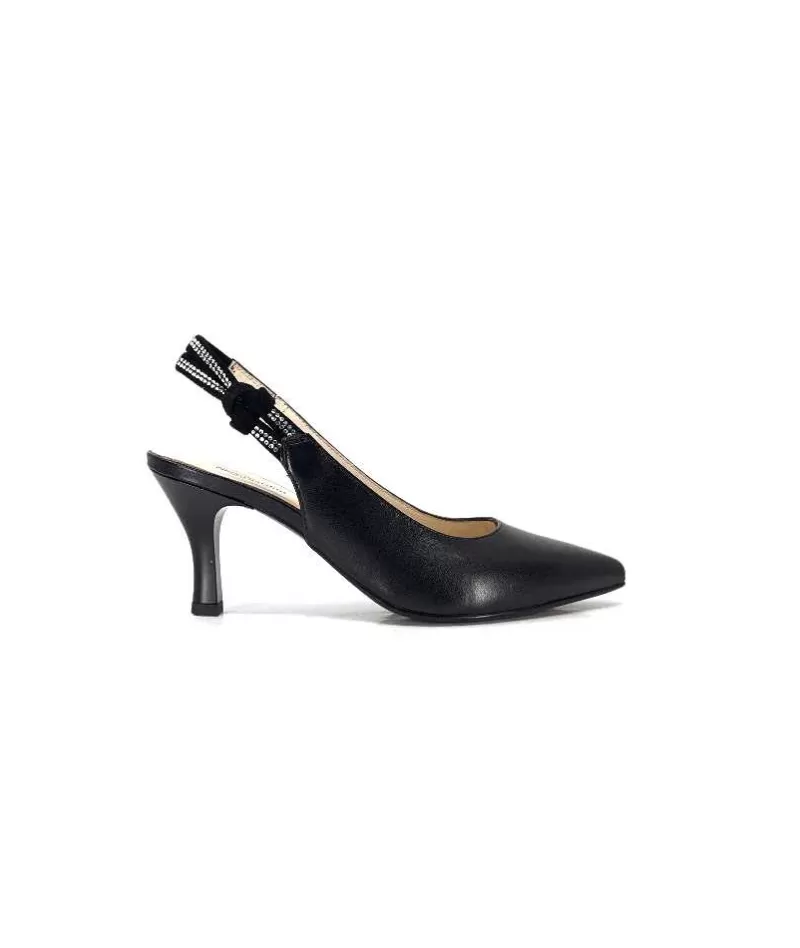 Nero Giardini 18341 Cuir Noir-Femme Escarpins