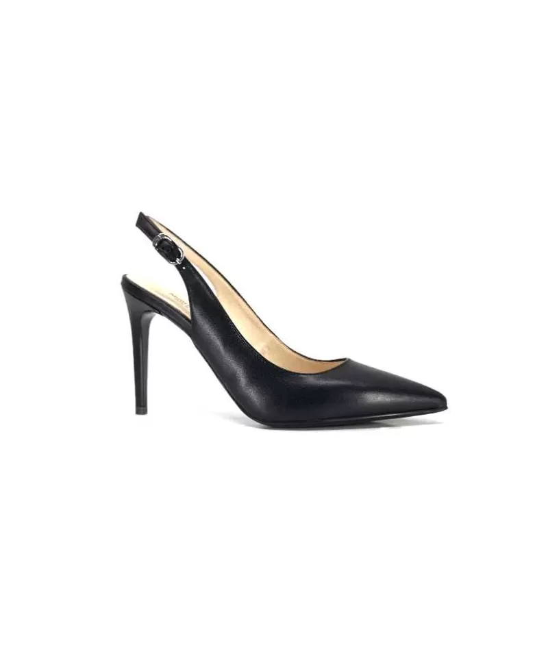 Nero Giardini 307040 Cuir Noir-Femme Escarpins