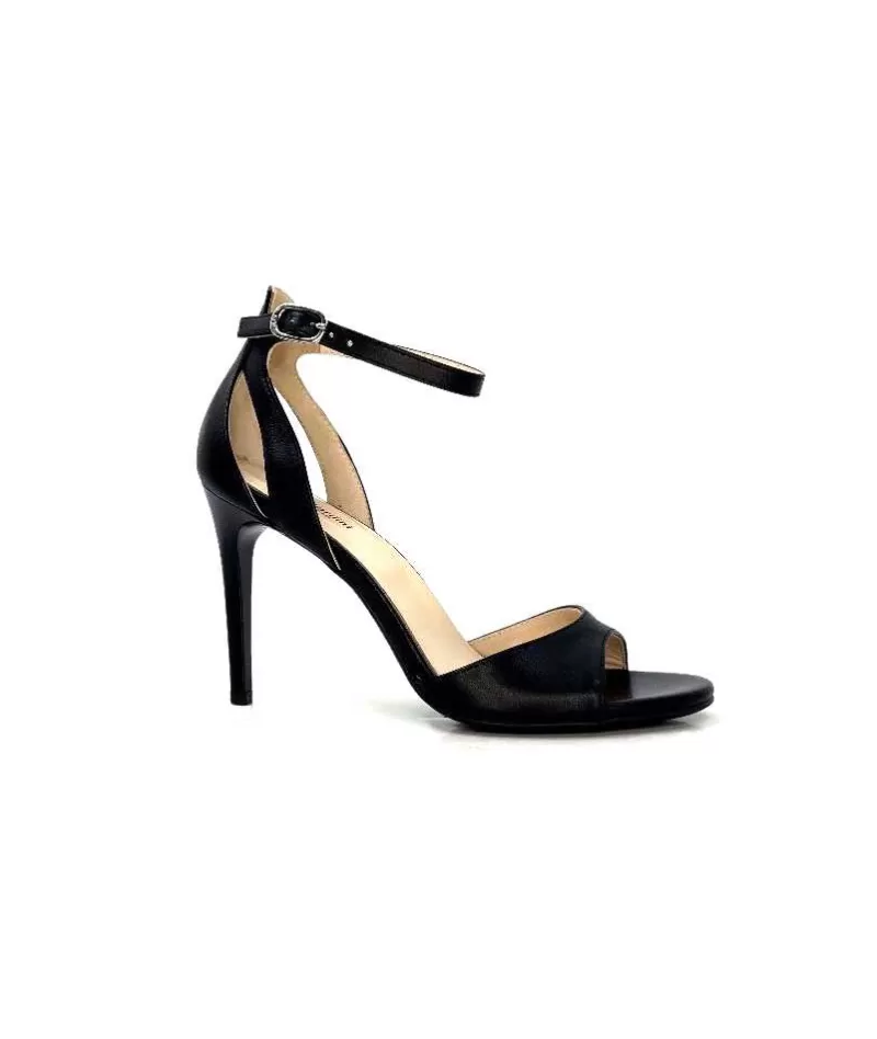 Nero Giardini 307261 De100 Cuir Noir-Femme Sandales