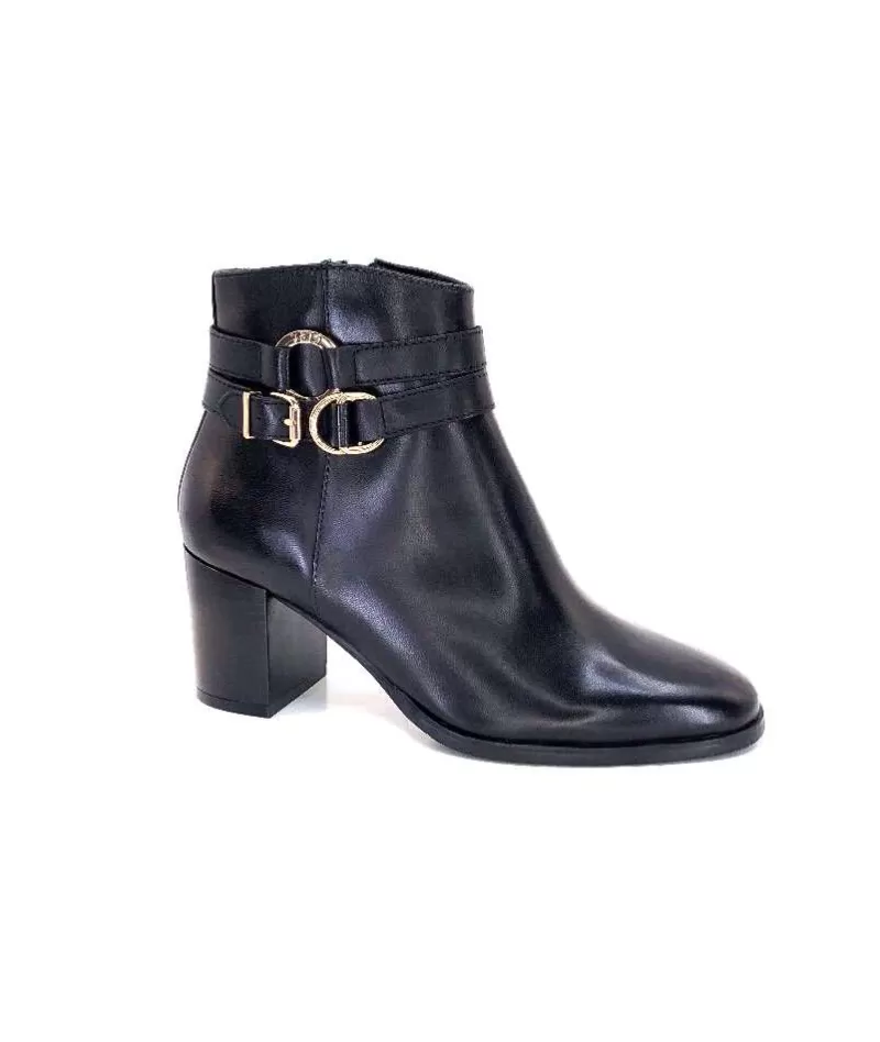 Regarde Le Ciel Regard Joan 01 Cuir Noir-Femme Bottines