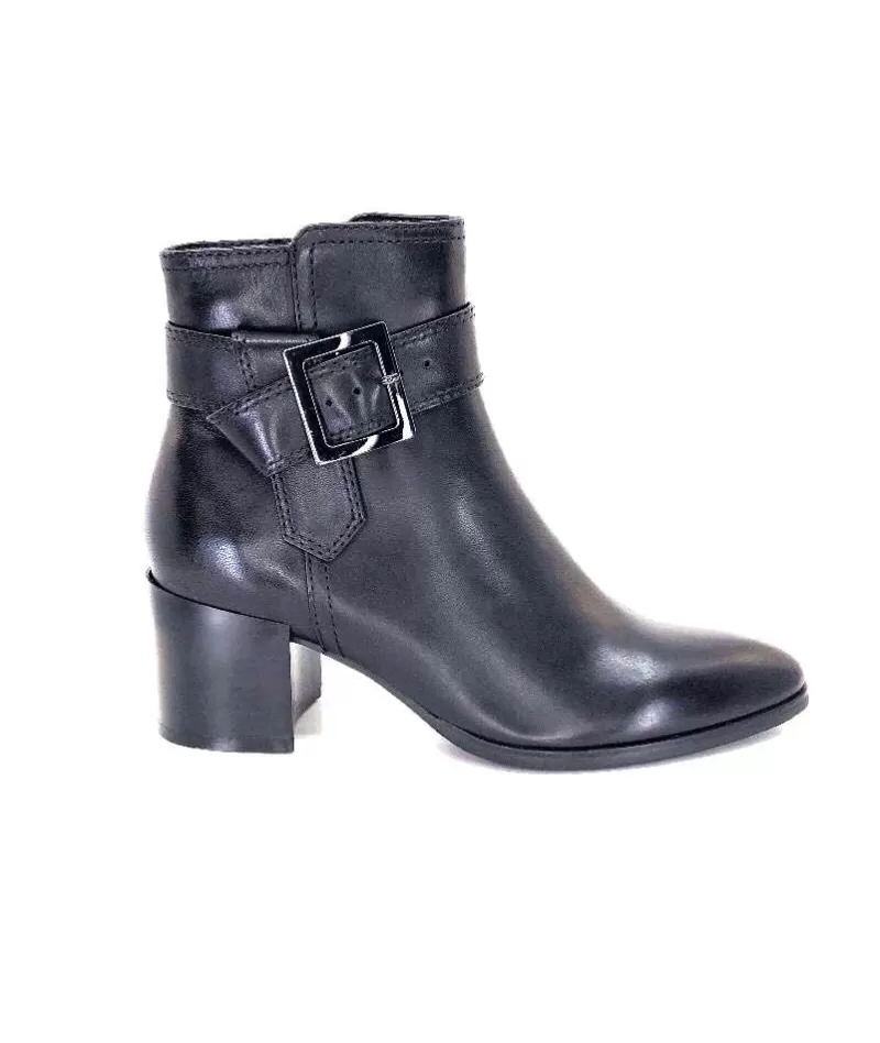 Regarde Le Ciel Taylor 34 Cuir Noir-Femme Bottines