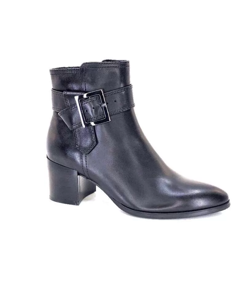 Regarde Le Ciel Taylor 34 Cuir Noir-Femme Bottines