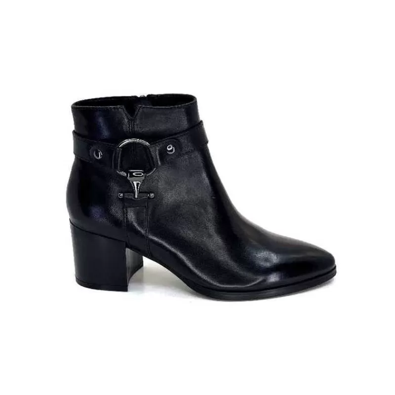 Regarde Le Ciel Taylor 35 Cuir Noir-Femme Bottines