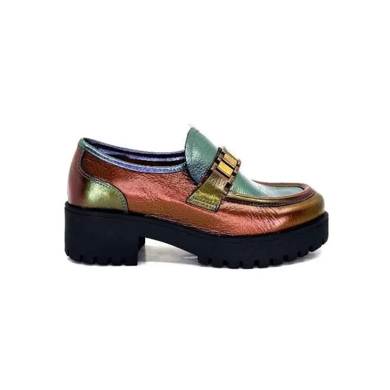 Muratti Rosemetal J2174 C Jarno Cuir Bronze Multi-Femme Mocassins