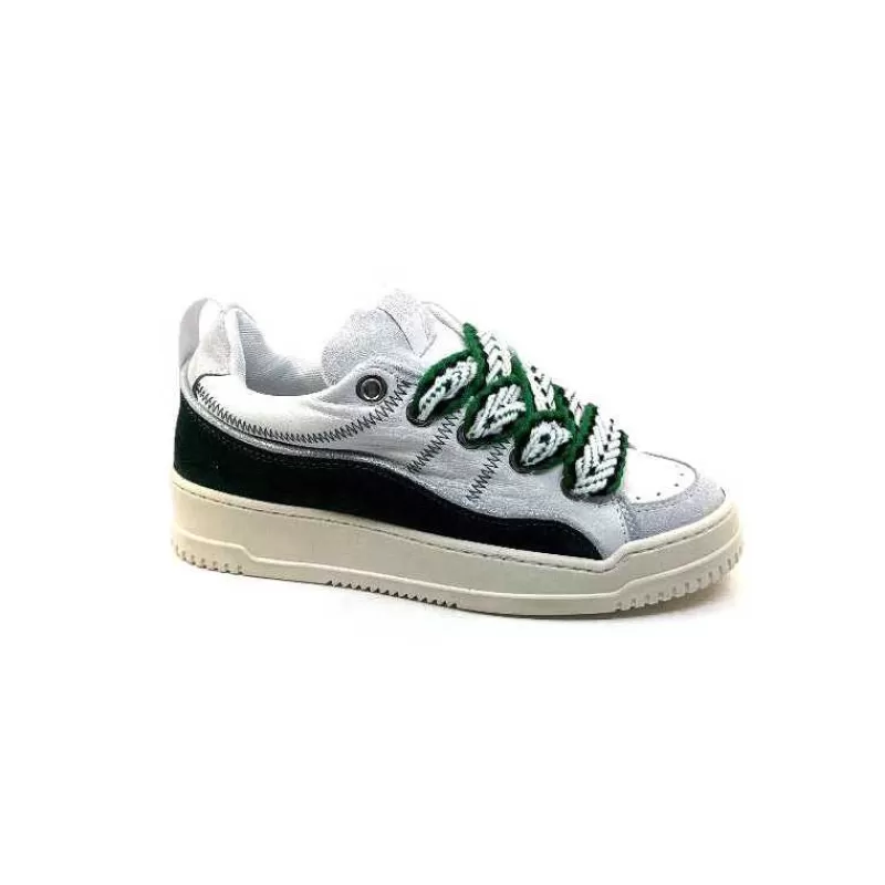 Semerdjian Smr Coco 10647 Blanc & Vert-Femme Baskets