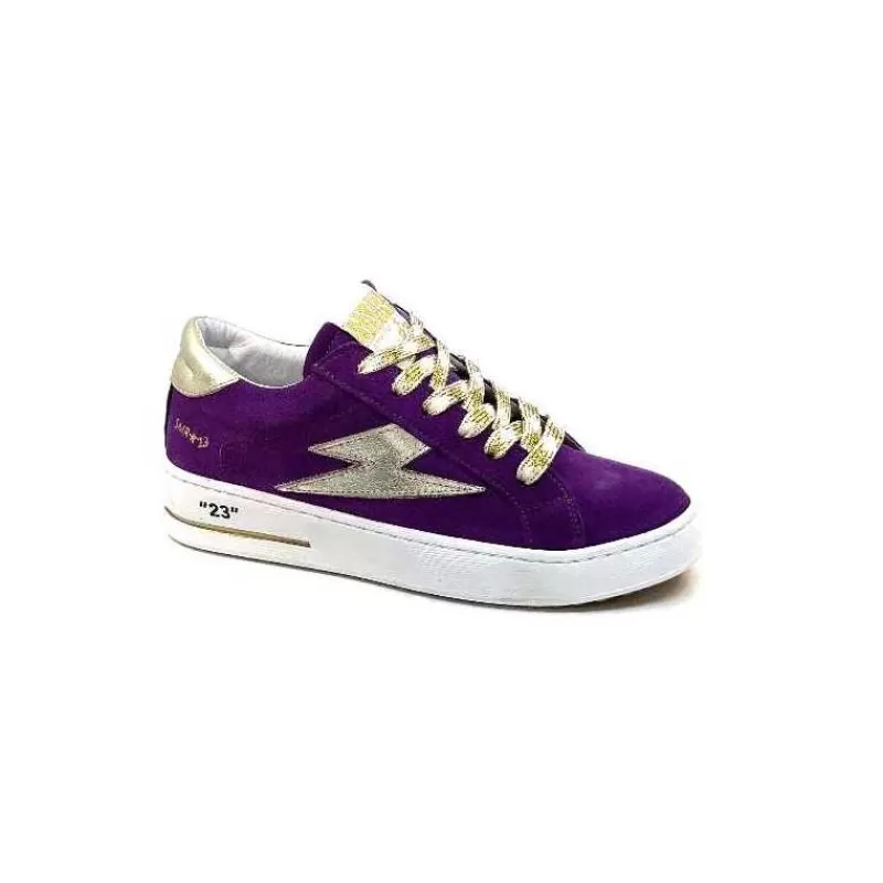 Semerdjian Smr Maya 10300 Daim Violet-Femme Baskets