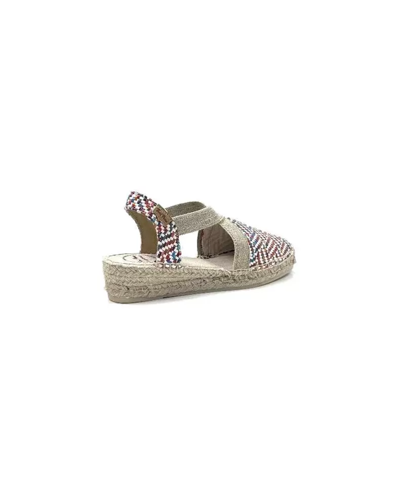 Toni Pons Vera Ms Textile Multicolore-Femme Espadrilles