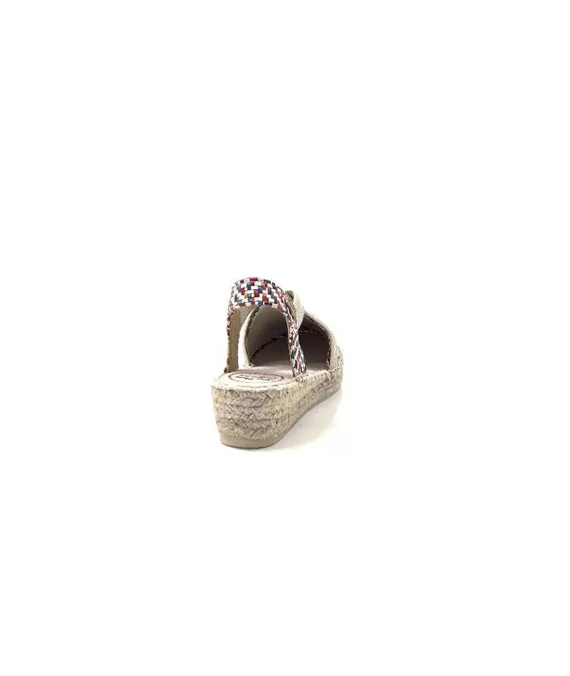 Toni Pons Vera Ms Textile Multicolore-Femme Espadrilles