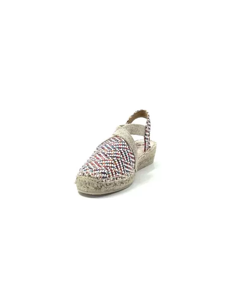 Toni Pons Vera Ms Textile Multicolore-Femme Espadrilles
