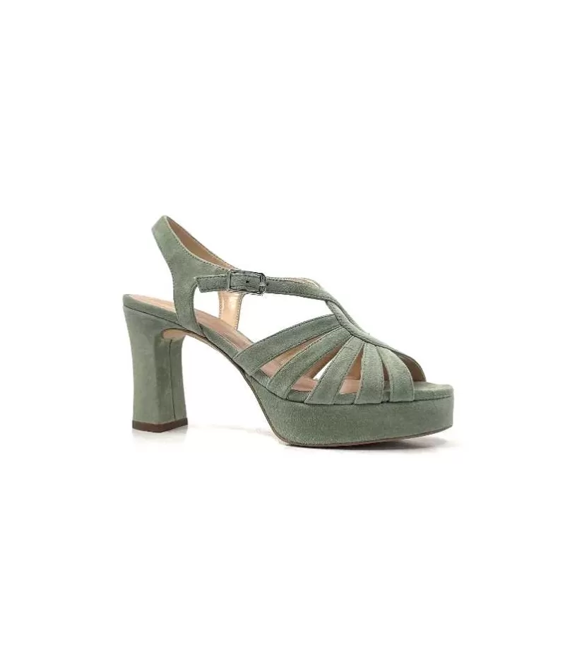 Unisa Orvin Daim Gris-Femme Sandales