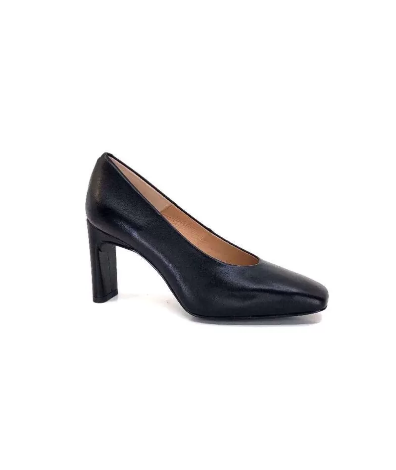 Unisa Warsu Vu Cuir Noir-Femme Escarpins