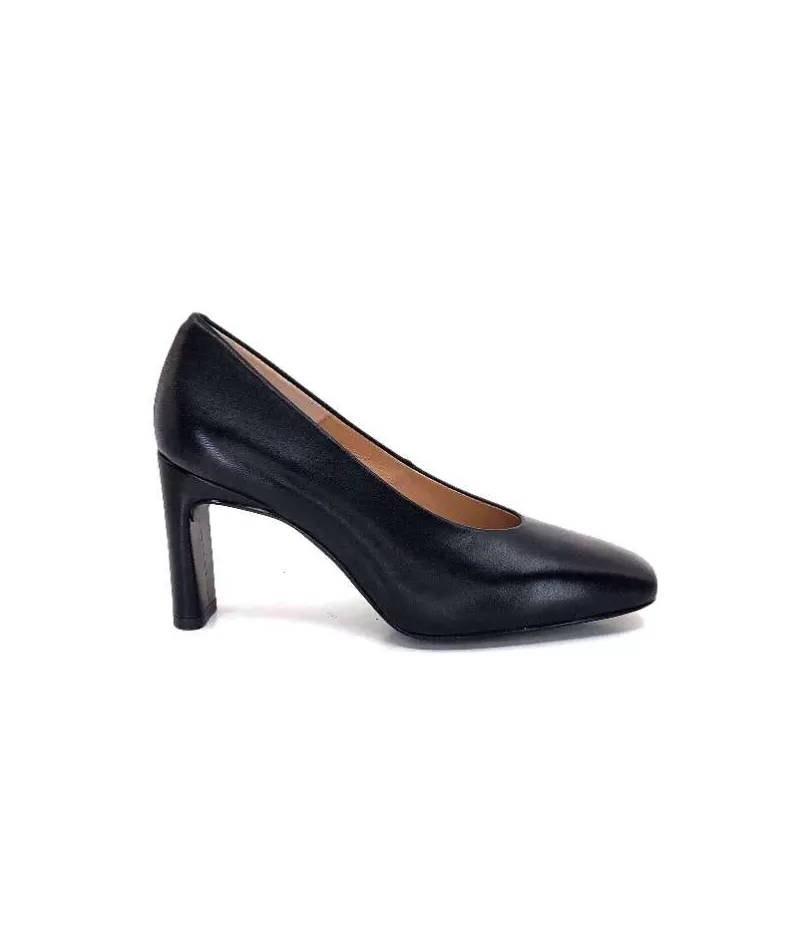 Unisa Warsu Vu Cuir Noir-Femme Escarpins