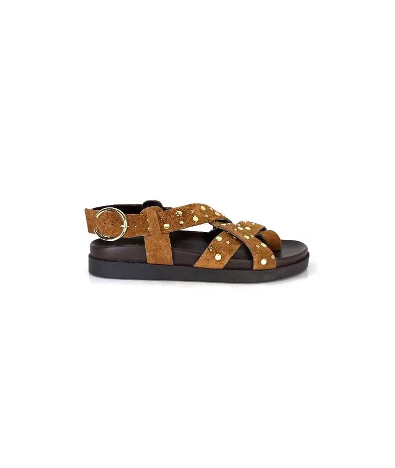 We Do Wedo 45101 Daim Marron-Femme Sandales