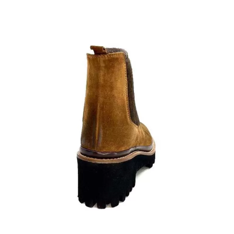 XSA 9176 London Daim Castagno-Femme Bottines