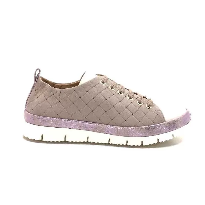 XSA 9700 Cuir Rose-Femme Baskets